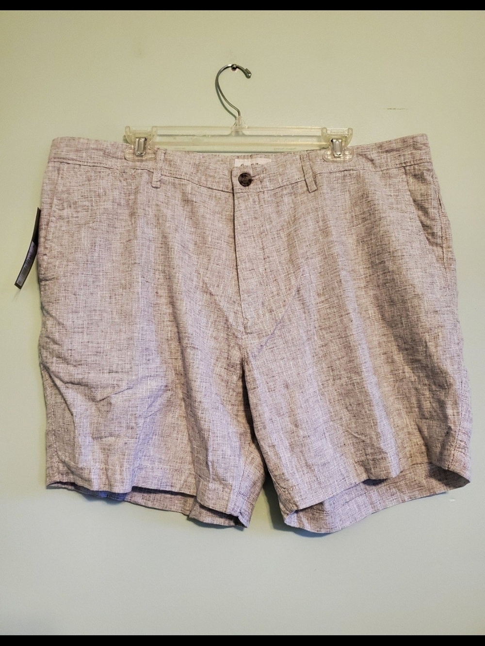 Goodfellow & Co Light Gray Flat-Front Men's Shorts